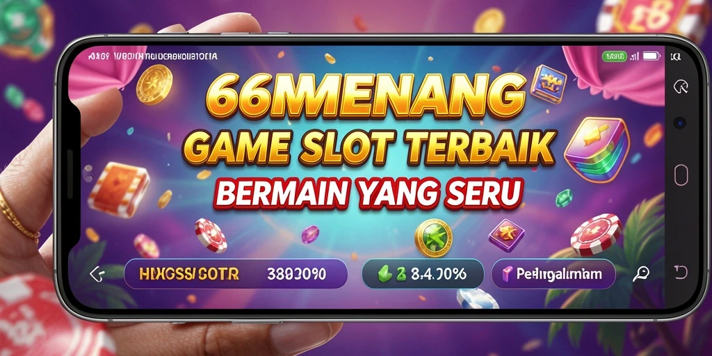 Screenshot gameplay Slot yang menggambarkan keseruan permainan 66MENANG.