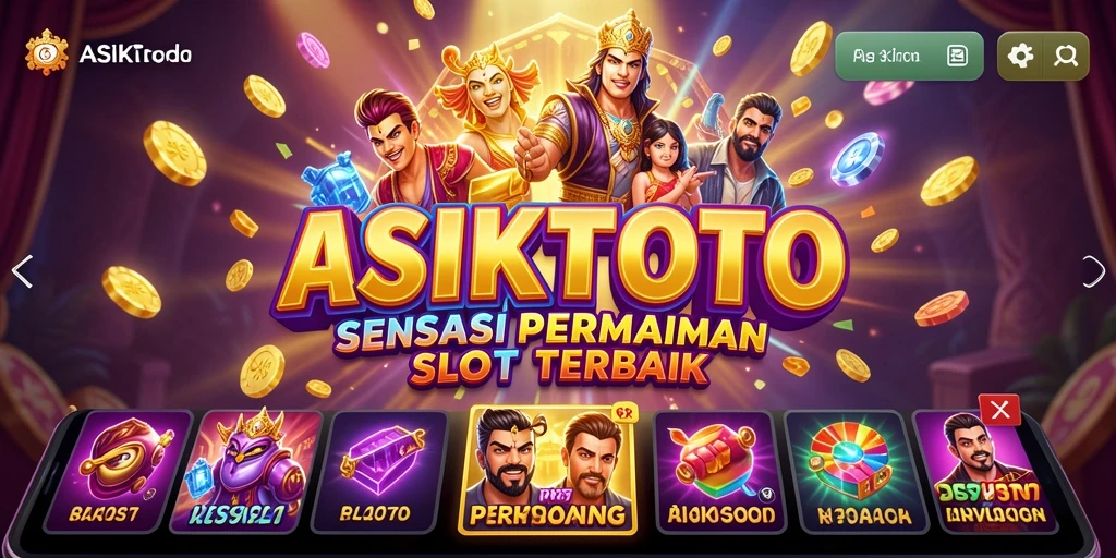 Tampilan menarik dari gameplay ASIKTOTO yang seru.