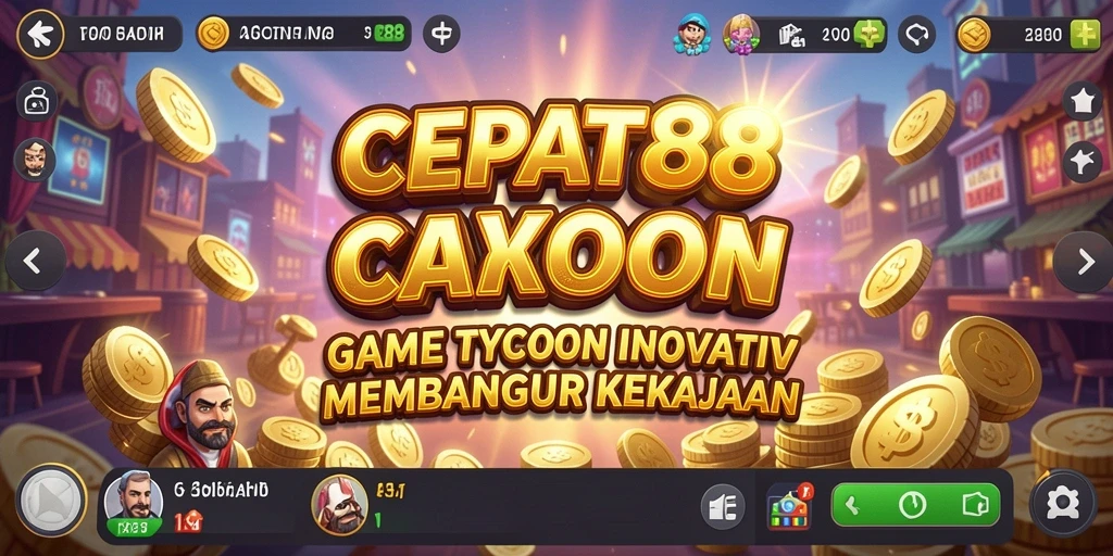 Tampilan utama gameplay Tycoon di CEPAT88 yang menarik.