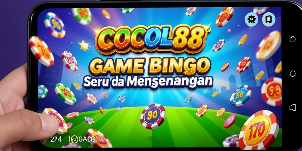 Tangkapan layar utama COCOL88 menampilkan gameplay Bingo yang seru.