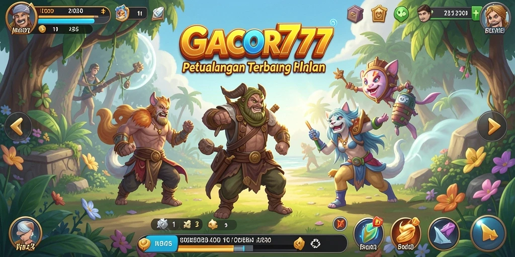 Screenshot GACOR777 menampilkan petualangan mendebarkan dalam dunia terbuka.