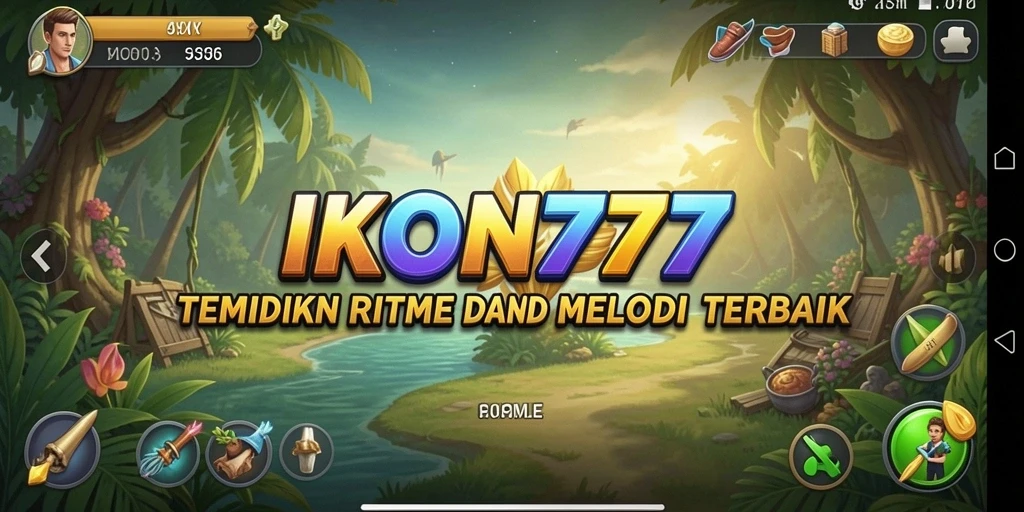 Tampilan menarik dalam gameplay IKON777 yang memadukan musik dan interaksi.