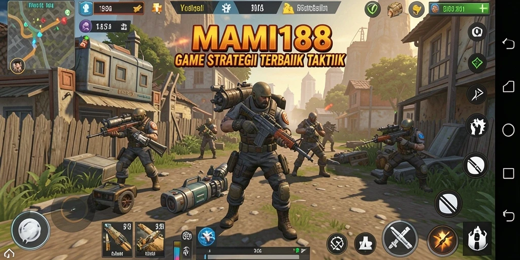 Tampilan gameplay MAMI188 dengan aksi strategi yang menegangkan.