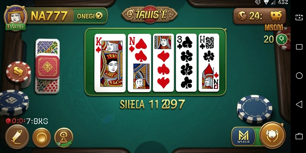 Gameplay seru dan menarik di aplikasi NA777 dengan domino klasik.