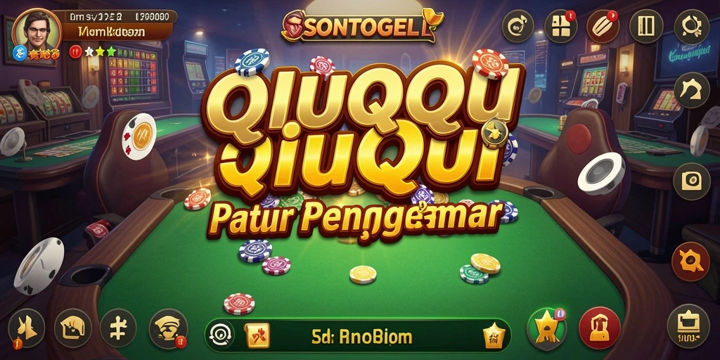 Tampilan gameplay QiuQiu yang mendebarkan dan interaktif.